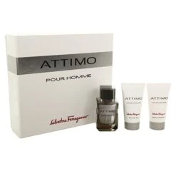 Salvatore Ferragamo Ferragamo Attimo Gift Set Uomo Eau De Toilette 100 Ml + Dopobarba 50 Ml + Gel Doccia 50 Ml