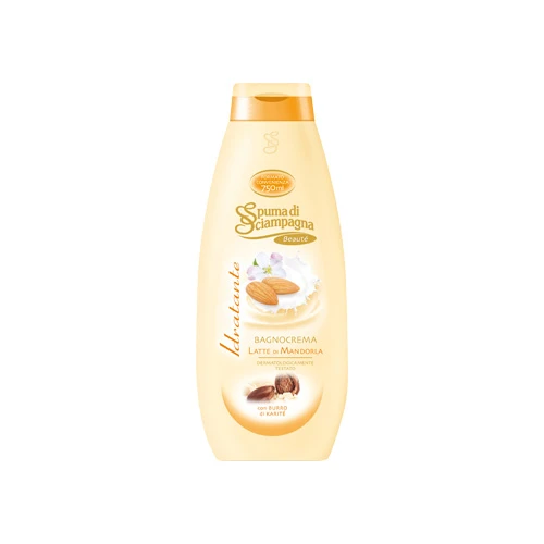 Spuma Di Sciampagna Bagno Crema Idratante Latte Di Mandorla 750 Ml 1 Spuma Di Sciampagna Bagno Crema Idratante Latte Di Mandorla 750 Ml