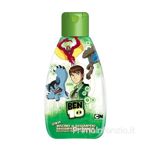 Cartoon Network Bagnoschiuma Per Bambini Ben 10 Bagno & Shampoo 2 In 1 Allo Zucchero Filato 750 Ml 1 Cartoon Network Bagnoschiuma Per Bambini Ben 10 Bagno & Shampoo 2 In 1 Allo Zucchero Filato 750 Ml
