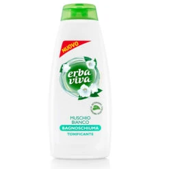 Erbaviva Bagnoschiuma Tonificante All'Essenza Di Muschio Bianco 500 Ml