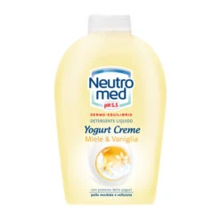 Neutromed Ricarica Di Sapone Liquido Al Profumo Di Yogurt, Miele E Vaniglia 250 Ml