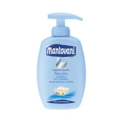 Mantovani Sapone Liquido Per Pelli Sensibili Con Dispenser 300 Ml