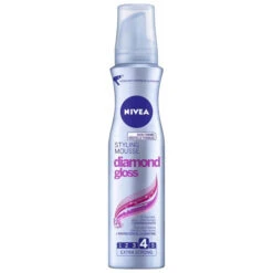 Nivea Mousse Hair Care Per Capelli Diamond Gloss 150 Ml