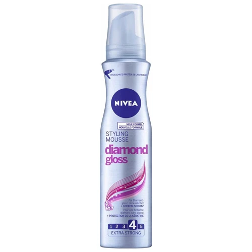 Nivea Mousse Hair Care Per Capelli Diamond Gloss 150 Ml 1 Nivea Mousse Hair Care Per Capelli Diamond Gloss 150 Ml
