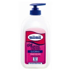 Mil Mil Sapone Liquido Glicerina Delicato E Idratante Per Mani Viso Corpo 500 Ml