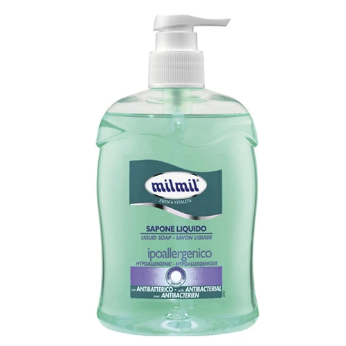 Mil Mil Sapone Liquido Ipoallergenico Antibatterico 500 Ml 1 Mil Mil Sapone Liquido Ipoallergenico Antibatterico 500 Ml