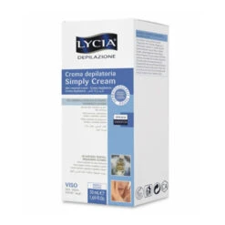 Lycia Crema Depilatoria Per Il Viso Delicata Simply 50 Ml