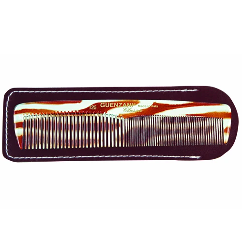 Guenzani Classic Pettine Tascabile Radofitto Con Custodia 125 1 Guenzani Classic Pettine Tascabile Radofitto Con Custodia 125