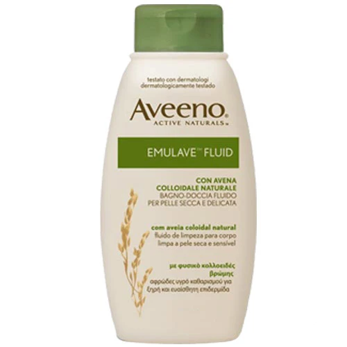 Aveeno Emulave Fluid Bagno Doccia Fluido Con Avena Da 250ml 1 Aveeno Emulave Fluid Bagno Doccia Fluido Con Avena Da 250ml
