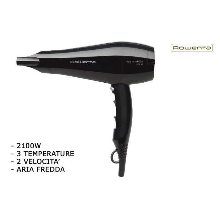 Moulinex Rowenta Phon Ionico Ac Professional CV8330 1 Moulinex Rowenta Phon Ionico Ac Professional CV8330