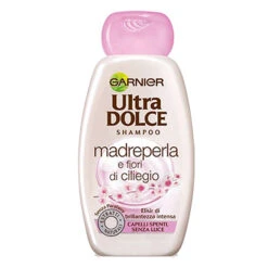 Garnier - Ultra Dolce Shampoo Madreperla E Fiori Di Ciliegio 400 Ml