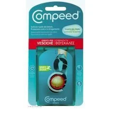 Compeed Vesciche Pianta Piede 5 Cerotti 1 Compeed Vesciche Pianta Piede 5 Cerotti