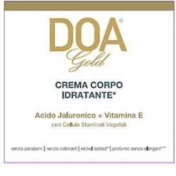 Doa Gold Crema Corpo Dermoelastica 1 Doa Gold Crema Corpo Dermoelastica