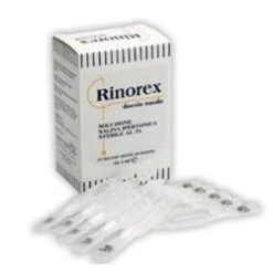 Futura Fiala Per Doccia Nasale Rinorex Bicarbonato 5 Ml 15 Pezzi