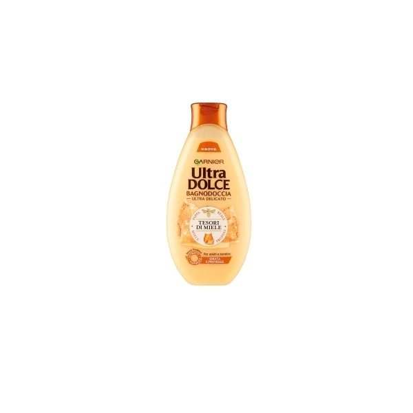 Garnier - Ultra Dolce Tesori Di Miele - Bagnodoccia Ultra Delicato 500 Ml 1 Garnier - Ultra Dolce Tesori Di Miele - Bagnodoccia Ultra Delicato 500 Ml