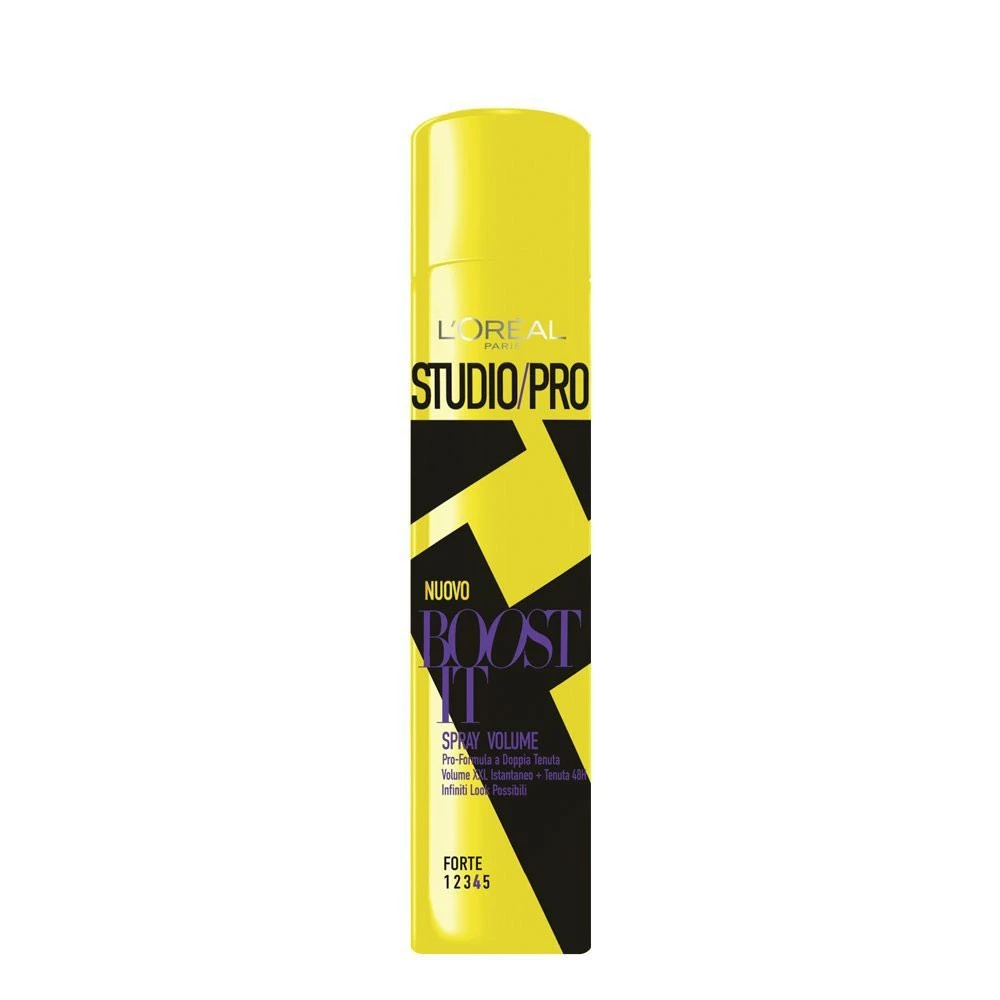 L'Oreal L´Oréal Paris - Studio/pro Boost It Spray Volume Forte 400 Ml 1 L'Oreal L´Oréal Paris - Studio/pro Boost It Spray Volume Forte 400 Ml