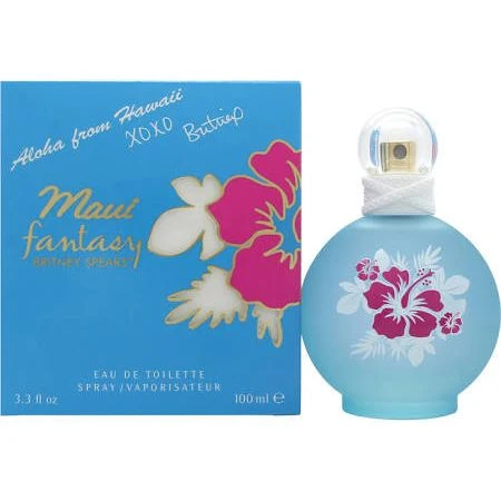 Britney Spears Maui Fantasy Eau De Toilette 100ml Spray 1 Britney Spears Maui Fantasy Eau De Toilette 100ml Spray
