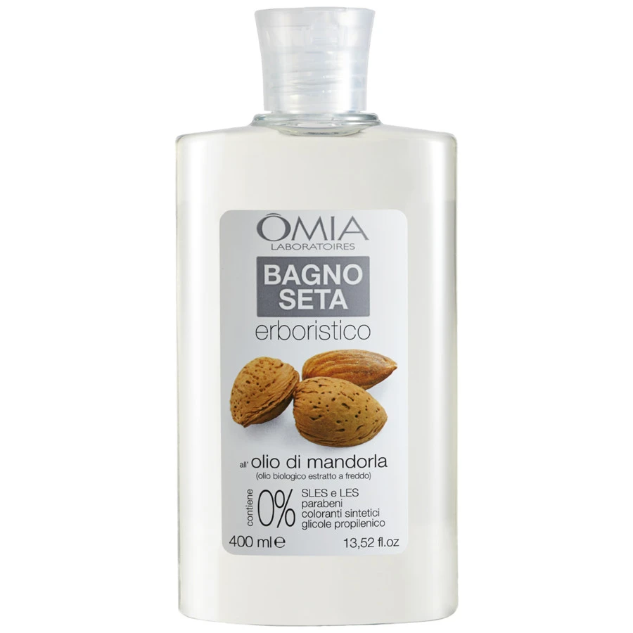 Omia - Bagno Seta Olio Di Mandorla - Bagnoschiuma 400 Ml 1 Omia - Bagno Seta Olio Di Mandorla - Bagnoschiuma 400 Ml