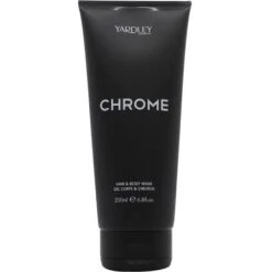 Yardley Chrome Hair & Body Wash 200ml