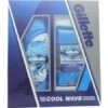 Gillette® Gillette Cool Wave Confezione Regalo 250ml Gel Doccia + 70g Deodorante Clear Gel
