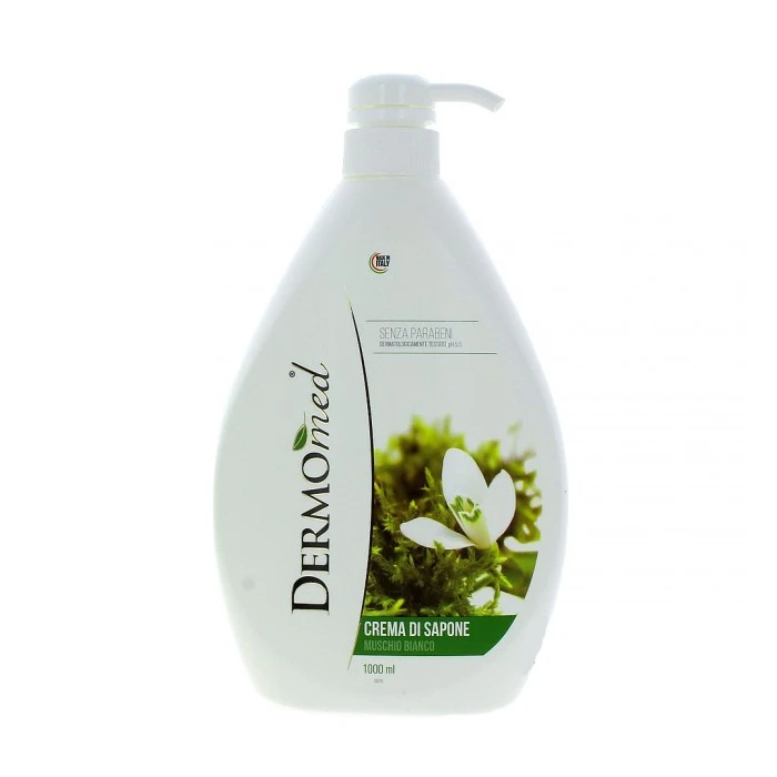 Dermomed - Sapone Liquido Muschio Bianco 1000 Ml 1 Dermomed - Sapone Liquido Muschio Bianco 1000 Ml