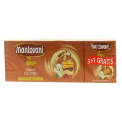 Mantovani - Sapone Neutro Con Olio Di Argan Biologico 4 X 100 G
