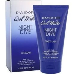 DAVIDOFF COOL WATER NIGHT DIVE 150ML PER DONNA SHOWER GEL