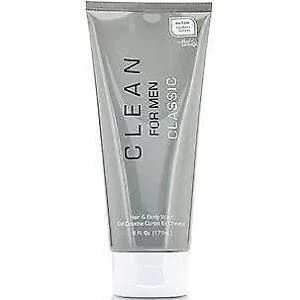 Clean For Men Classic Hair & Body Wash 177ml 1 Clean For Men Classic Hair & Body Wash 177ml