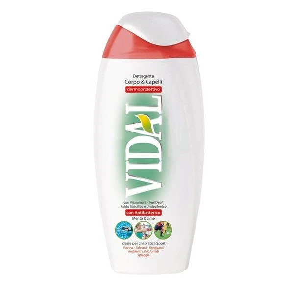 Vidal - Detergente Corpo & Capelli Con Antibatterico 500 Ml 1 Vidal - Detergente Corpo & Capelli Con Antibatterico 500 Ml
