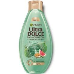 Garnier Ultra Dolce Bagnodoccia Fico E Zucchero Di Canna Bagnoschiuma Purificante 500 Ml