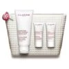 Clarins My Winter Essentials Confezione Regalo 200 Ml Lozione Corpo + 30 Scrub Corpo + 30 Ml Crema Mani + Borsetta Da Viaggio