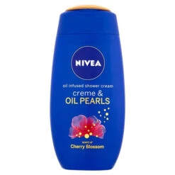 Nivea Bagnodoccia Creme Oil Pearls Cherry Blossom Perfume 500 Ml