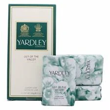 Yardley Lily Of The Valley Saponi 3 X 100 G