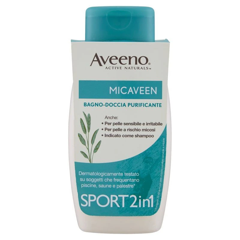 AVEENO MICAVEEN Bagno-Doccia Purificante Con Avena 1 AVEENO MICAVEEN Bagno-Doccia Purificante Con Avena