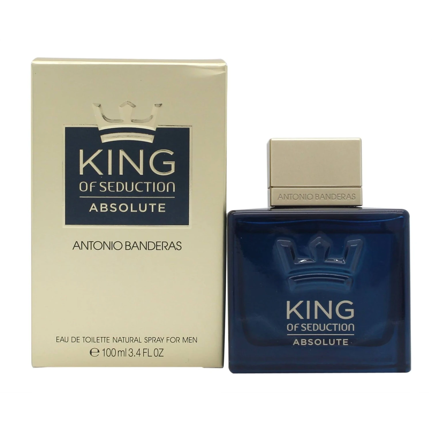 Antonio Banderas King Of Seduction Absolute 100 Ml Eau De Toilette EDT Profumo Uomo 1 Antonio Banderas King Of Seduction Absolute 100 Ml Eau De Toilette EDT Profumo Uomo