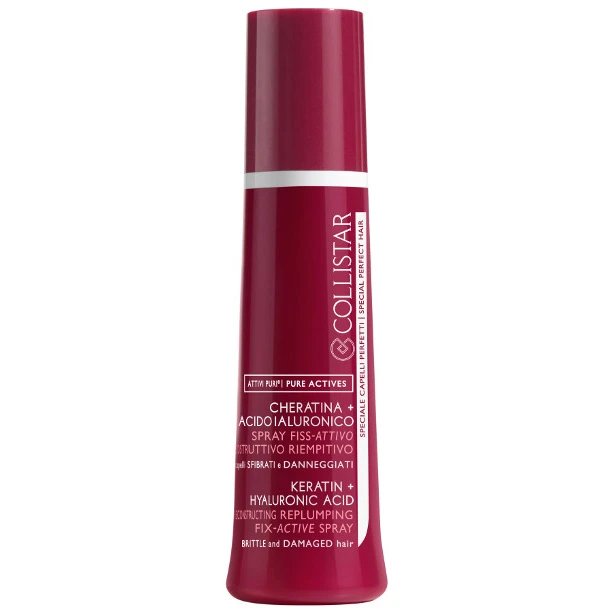 COLLISTAR SPRAY FISS-ATTIVO RICOSTRUTTIVO RIEMPITIVO LINEA ATTIVI PURI CHERATINA + ACIDO IALURONICO 1 COLLISTAR SPRAY FISS-ATTIVO RICOSTRUTTIVO RIEMPITIVO LINEA ATTIVI PURI CHERATINA + ACIDO IALURONICO