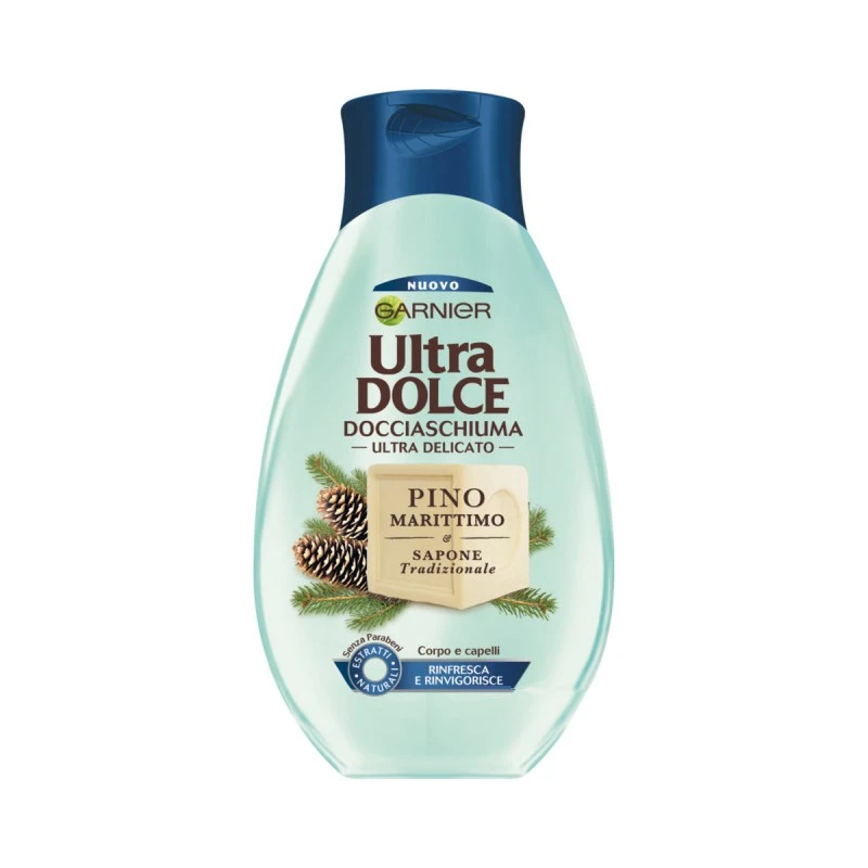 Garnier ULTRA DOLCE DOCCIA SCHIUMA PINO MARITTIMO 250 ML 1 Garnier ULTRA DOLCE DOCCIA SCHIUMA PINO MARITTIMO 250 ML