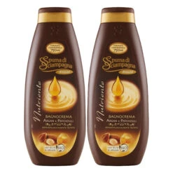 Spuma Di Sciampagna Bagnocrema Nutriente Argan E Patchouli 2 X 750 Ml