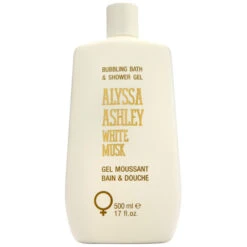 White Musk By Alyssa Ashley Shower Gel Bagno Doccia 500 Ml