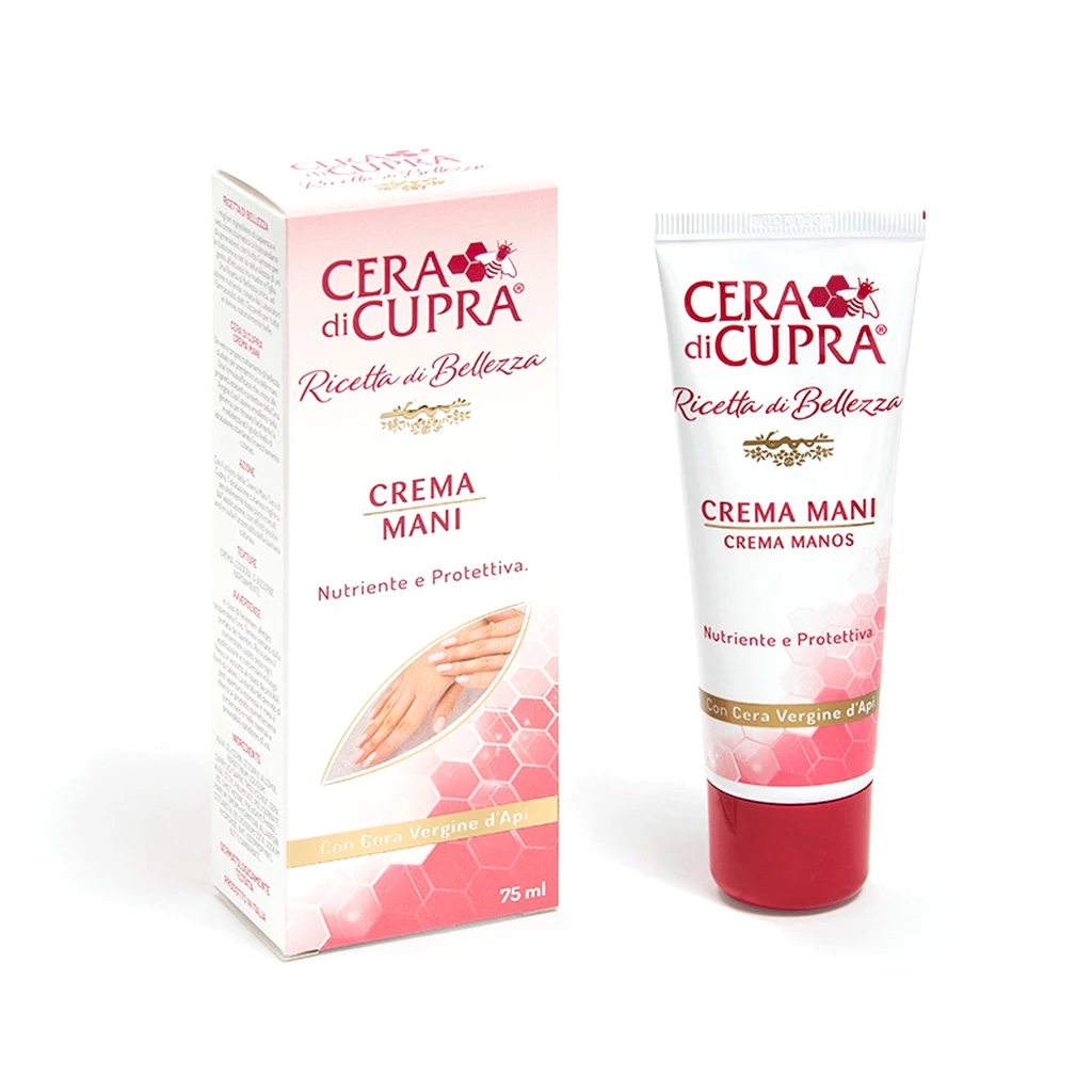 CERA DI CUPRA CREMA MANI 75 ML RICETTA DI BELLEZZA 1 CERA DI CUPRA CREMA MANI 75 ML RICETTA DI BELLEZZA