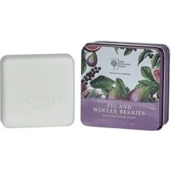 Bronnley Sapone Saponetta Fichi E Bacche Invernali 100g In Lattina