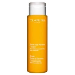 CLARINS BAIN AUX PLANTES BAGNO DOCCIA TONIFICANTE CON OLI ESSENZIALI 200 ML