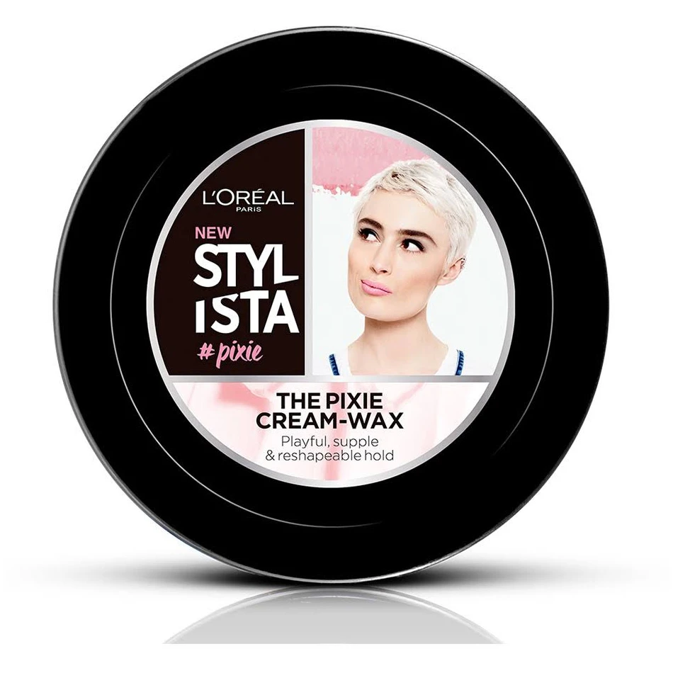 L'Oreal Stylista The Pixie Cream Short Hair Styling Wax 75 Ml Cera Per Capelli 1 L'Oreal Stylista The Pixie Cream Short Hair Styling Wax 75 Ml Cera Per Capelli