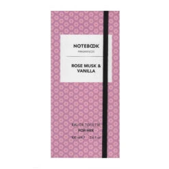Notebook Rose Musk E Vanilla 100 Ml Eau De Toilette EDT Profumo Donna