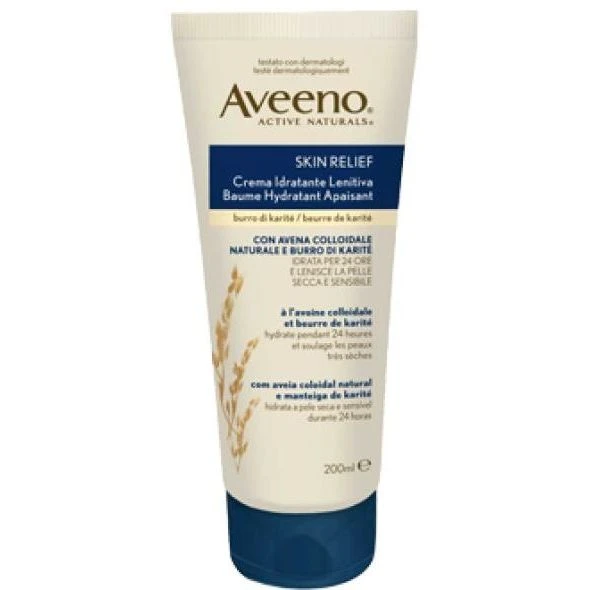 AVEENO CREMA NUTRIENTE LENITIVA BURRO DI KARITE' 200ML 1 AVEENO CREMA NUTRIENTE LENITIVA BURRO DI KARITE' 200ML