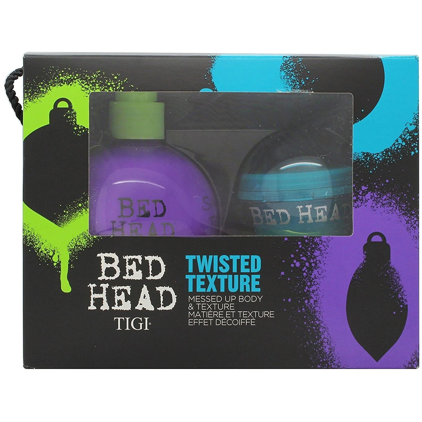 Tigi Bed Head Twisted Texture Confezione Regalo 200 Ml Small Talk Thickifier + 42 G Hard To Get Texturizing Paste 1 Tigi Bed Head Twisted Texture Confezione Regalo 200 Ml Small Talk Thickifier + 42 G Hard To Get Texturizing Paste