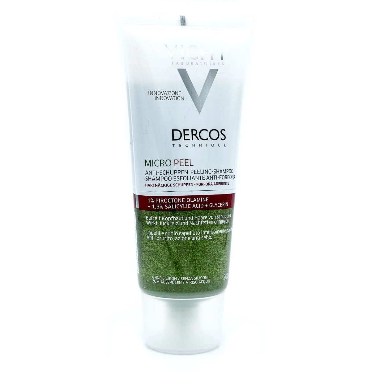 Vichy Dercos Micro Peel Shampoo Esfoliante 200 ML 1 Vichy Dercos Micro Peel Shampoo Esfoliante 200 ML