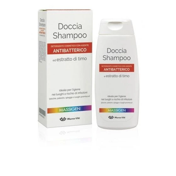 Massigen Doccia Shampoo Con Antibatterico 200ml 1 Massigen Doccia Shampoo Con Antibatterico 200ml