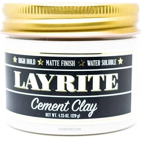 Layrite Cement Clay Pomata Capelli 120 G 1 Layrite Cement Clay Pomata Capelli 120 G