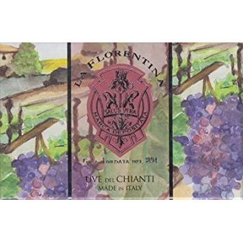 La Florentina Saponetta Fragranza Uve Chianti Con Estratto Biologico Di Uva 200gr 1 La Florentina Saponetta Fragranza Uve Chianti Con Estratto Biologico Di Uva 200gr